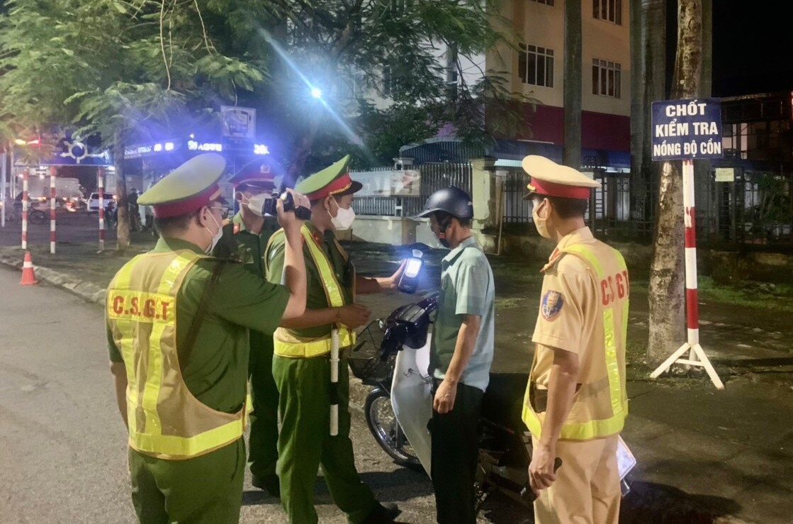 Xử lý 187 trường hợp vi phạm phạm trật tự an toàn giao thông trong ngày 31.7.2022